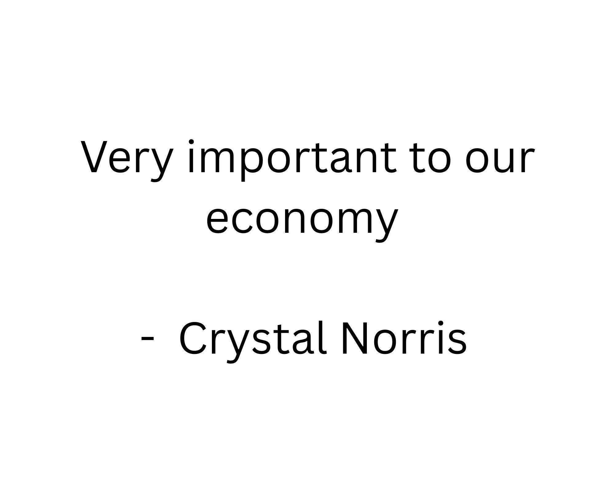 Crystal Statement