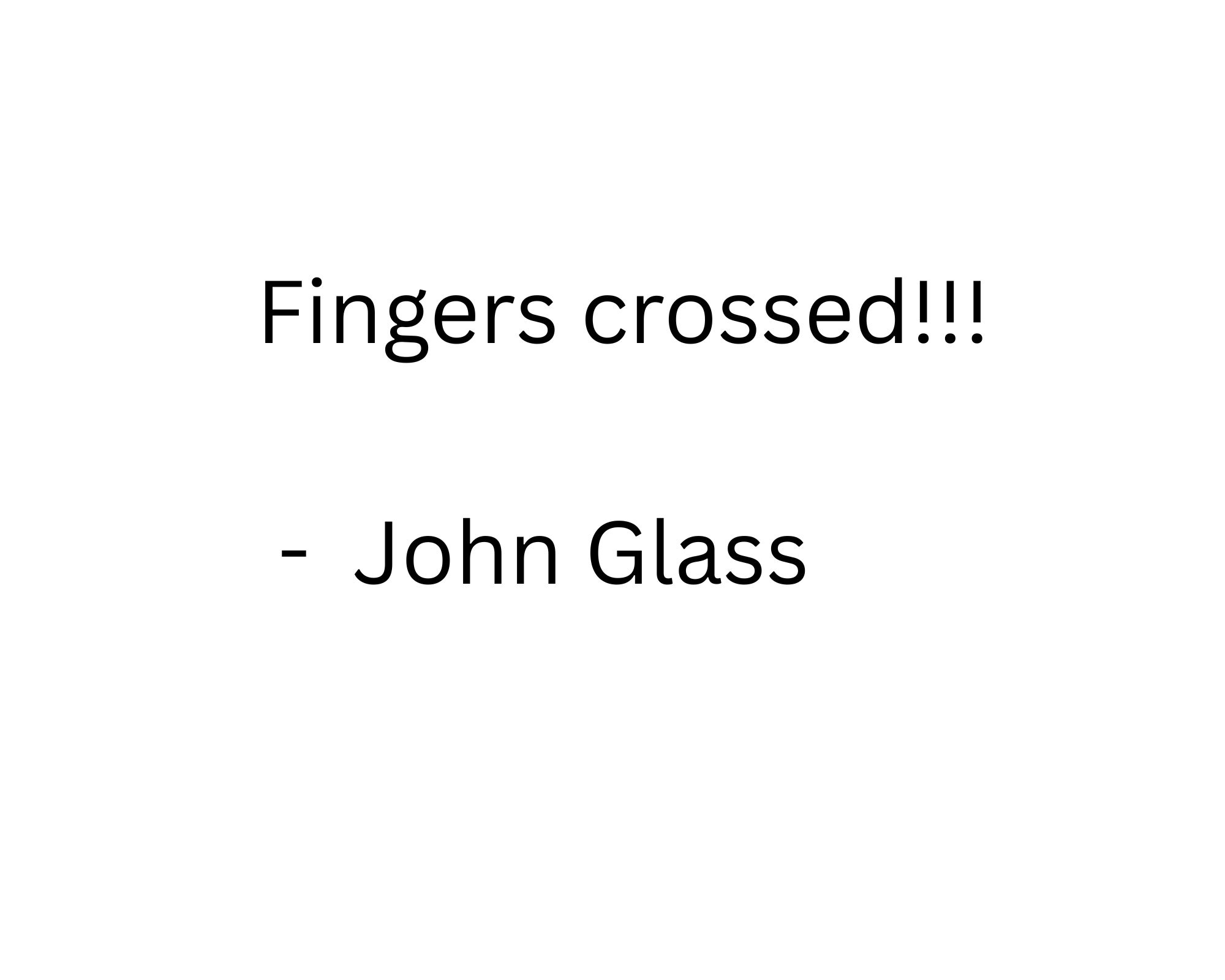 John G Statement