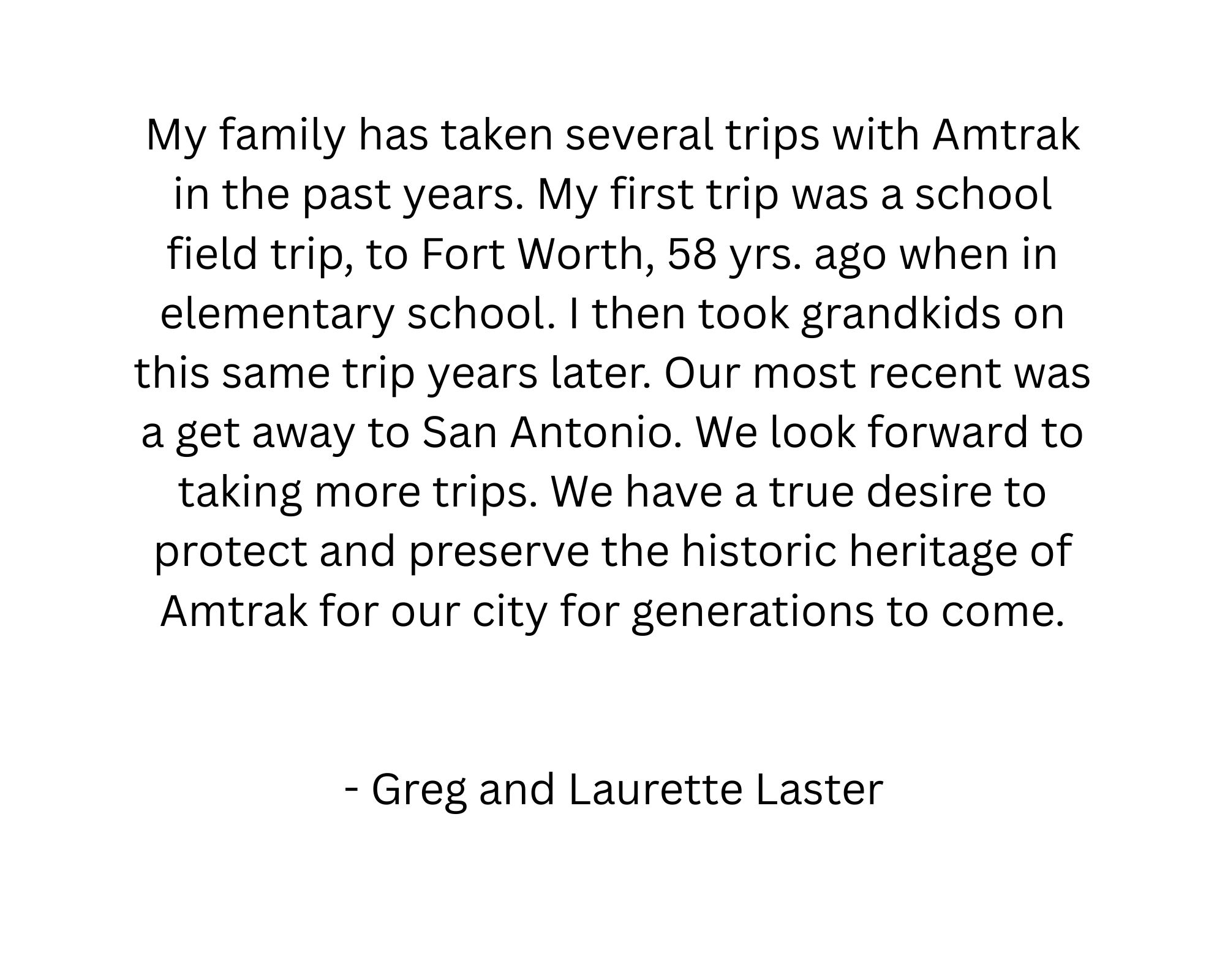 Laster Statement