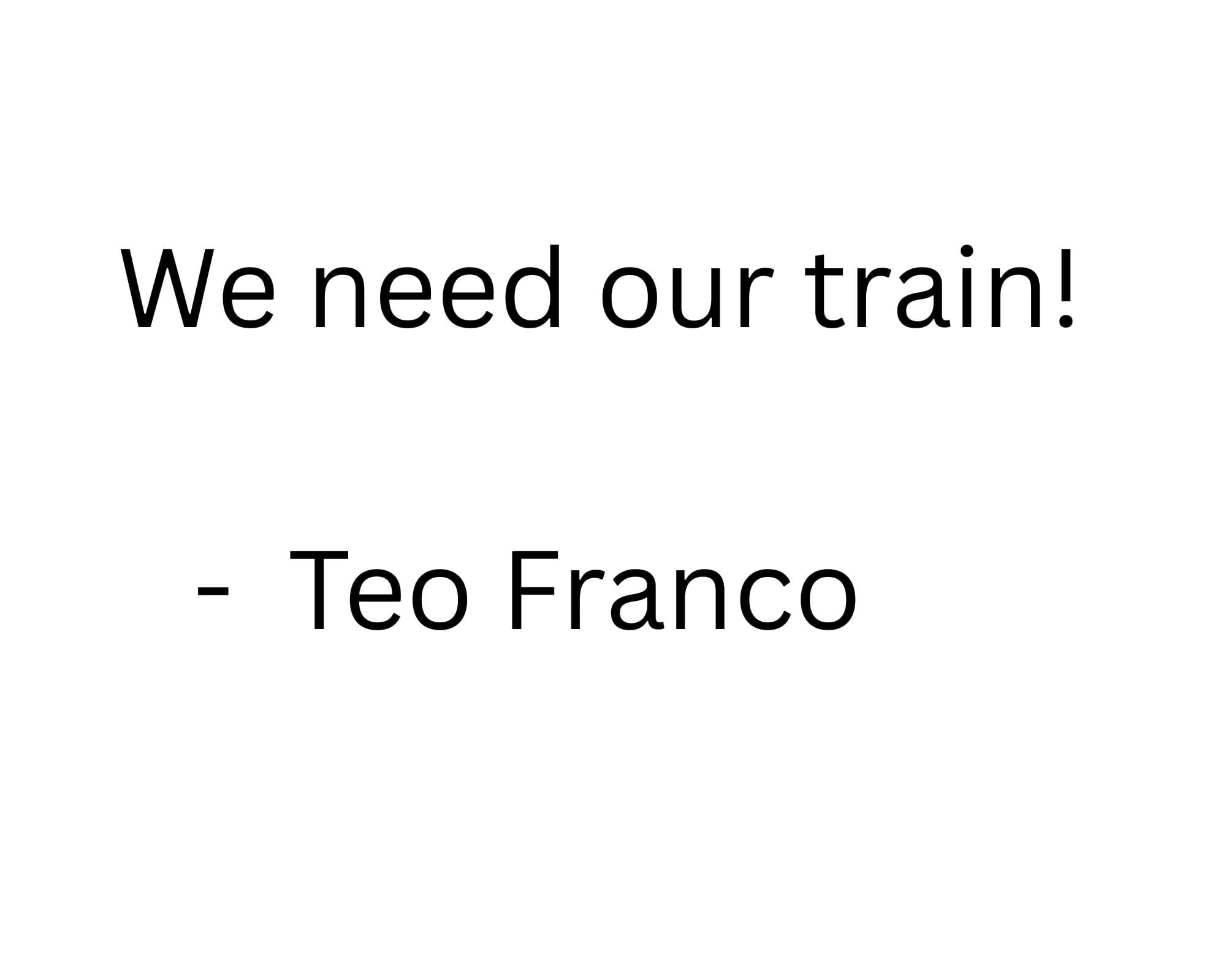 Teo Statement